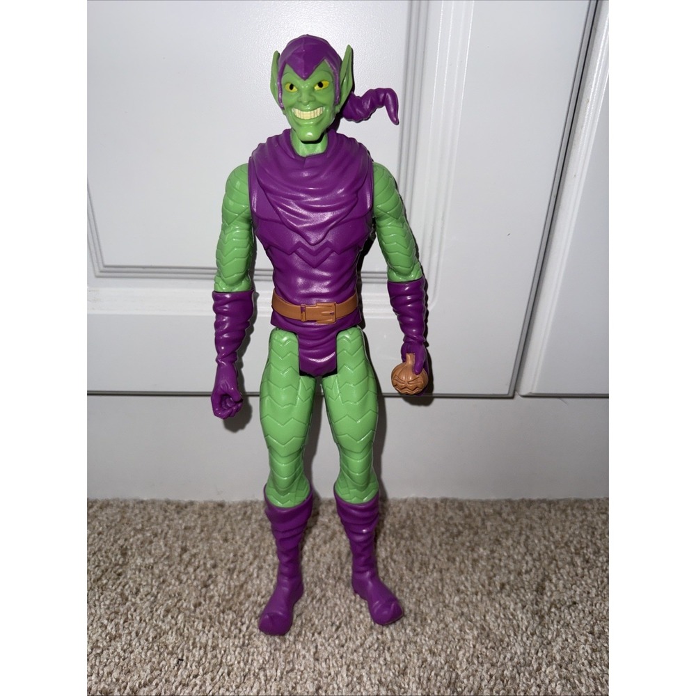 Titan Hero Series Green Goblin Toy 12-Inch Scale Collectible Action Figure Kids